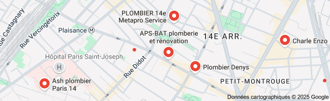plombier 75014