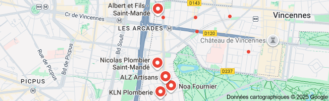 plombier st mande